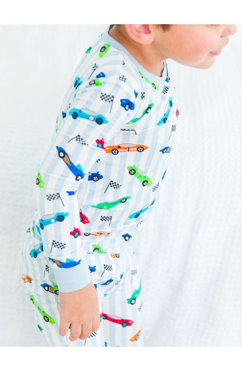 RuggedButts SoftSnooze Boys Long Sleeve Pajama Set, Alternate, color, Let's Roll