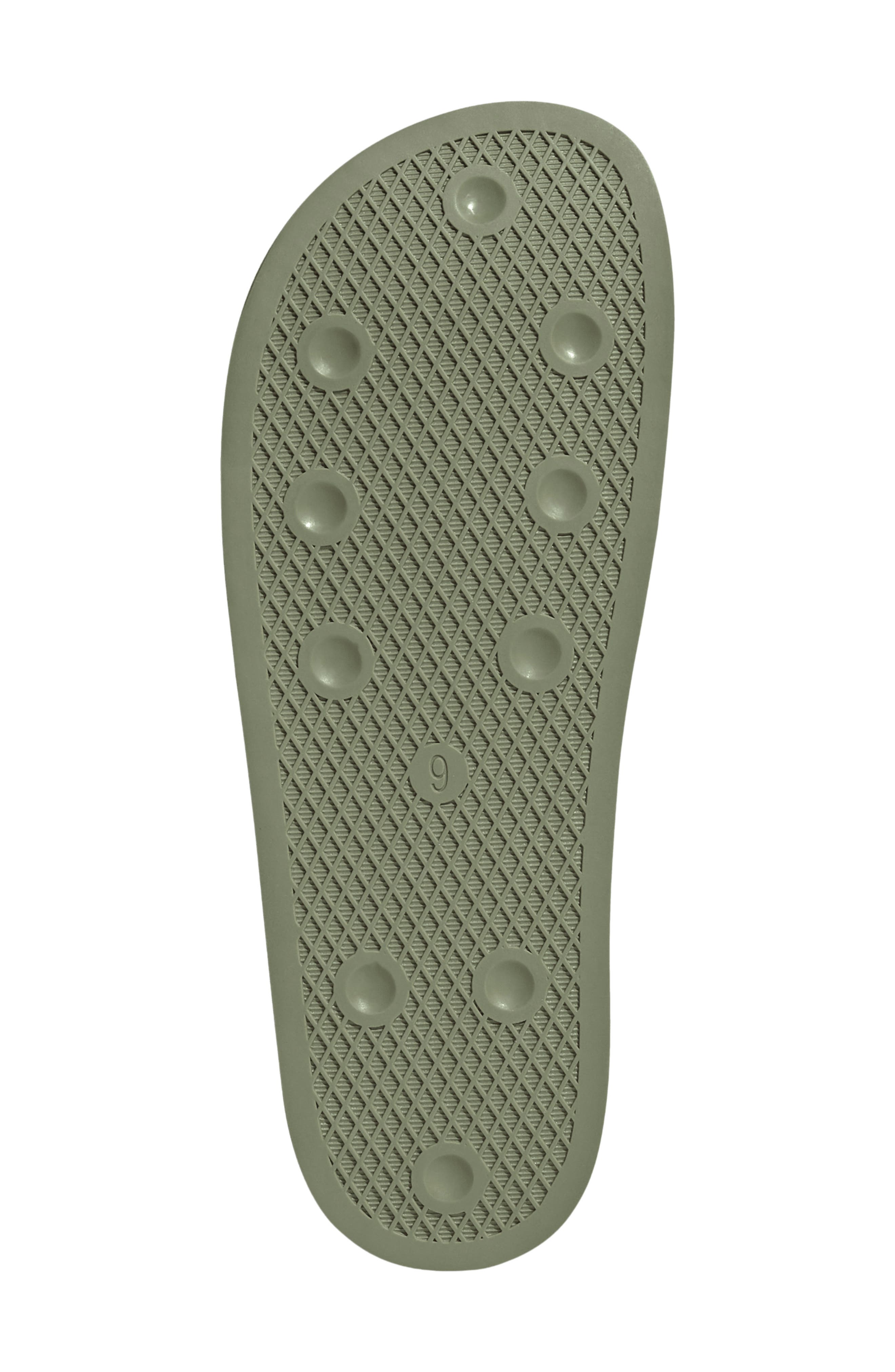 Adiumule Slide, Alternate, color, TENT GREEN/ GREEN/ CARDBOARD