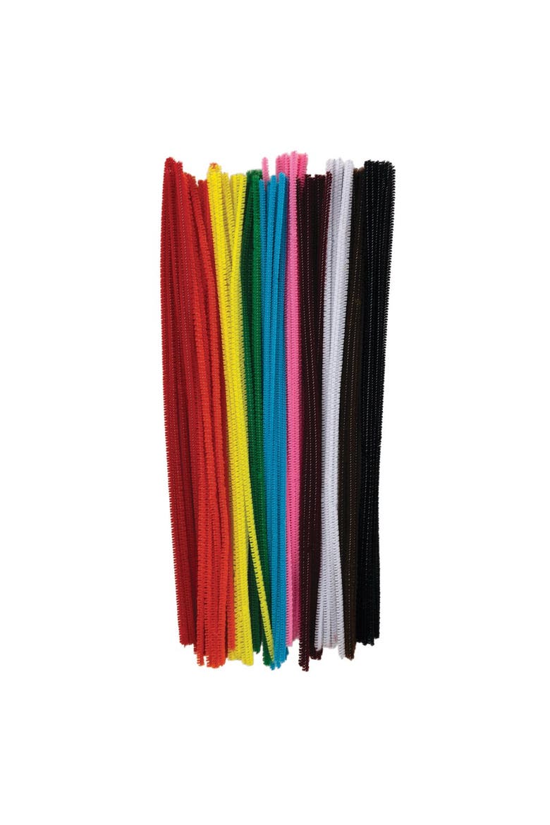 Lacing Lower Case Letter Beads & Chenille Stems, Alternate, color, Multicolored