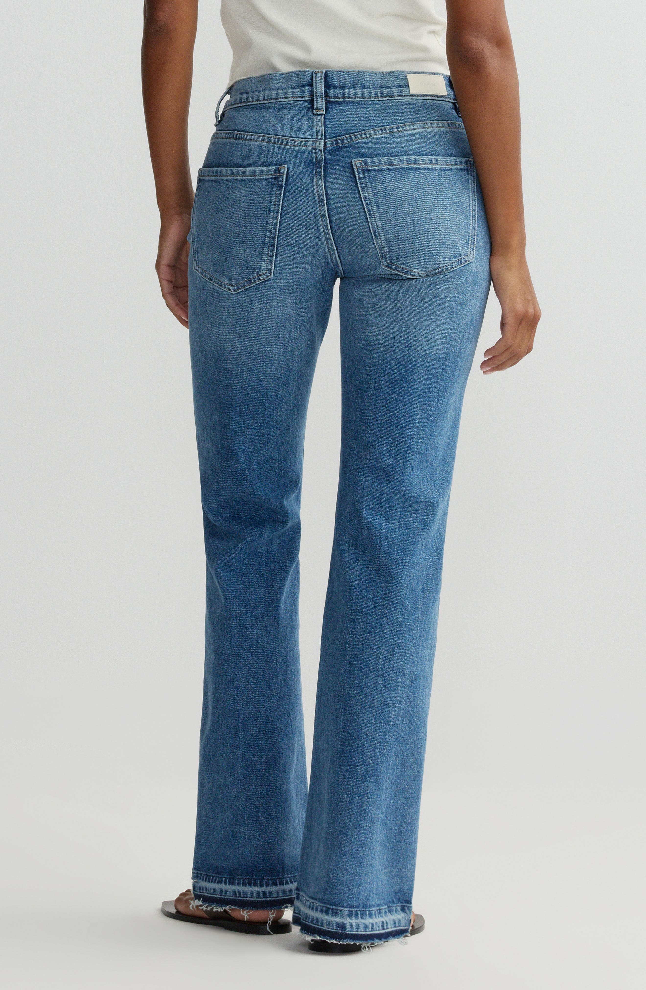 Bella Mid Rise Slim Bootcut Jeans - image 2