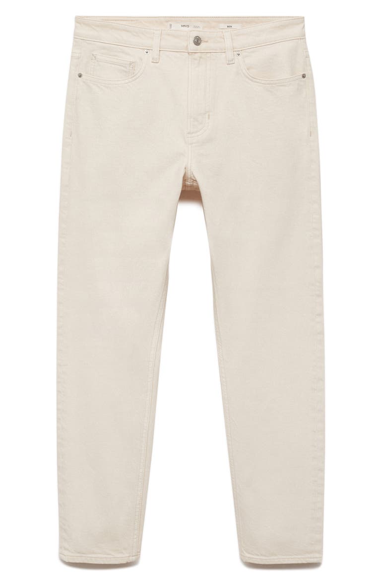 Ben Tapered Jeans, Alternate, color, ECRU