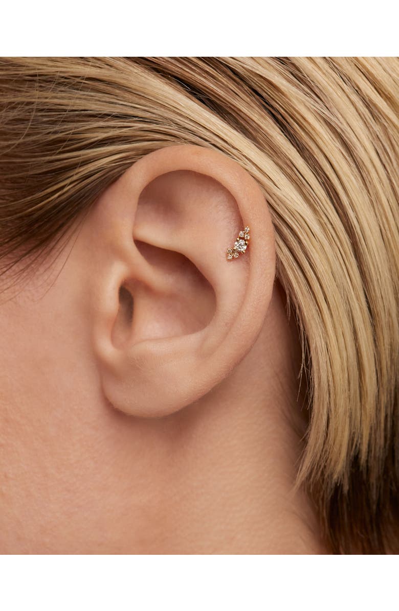 PDPAOLA Amelie Single Earring, Alternate, color,