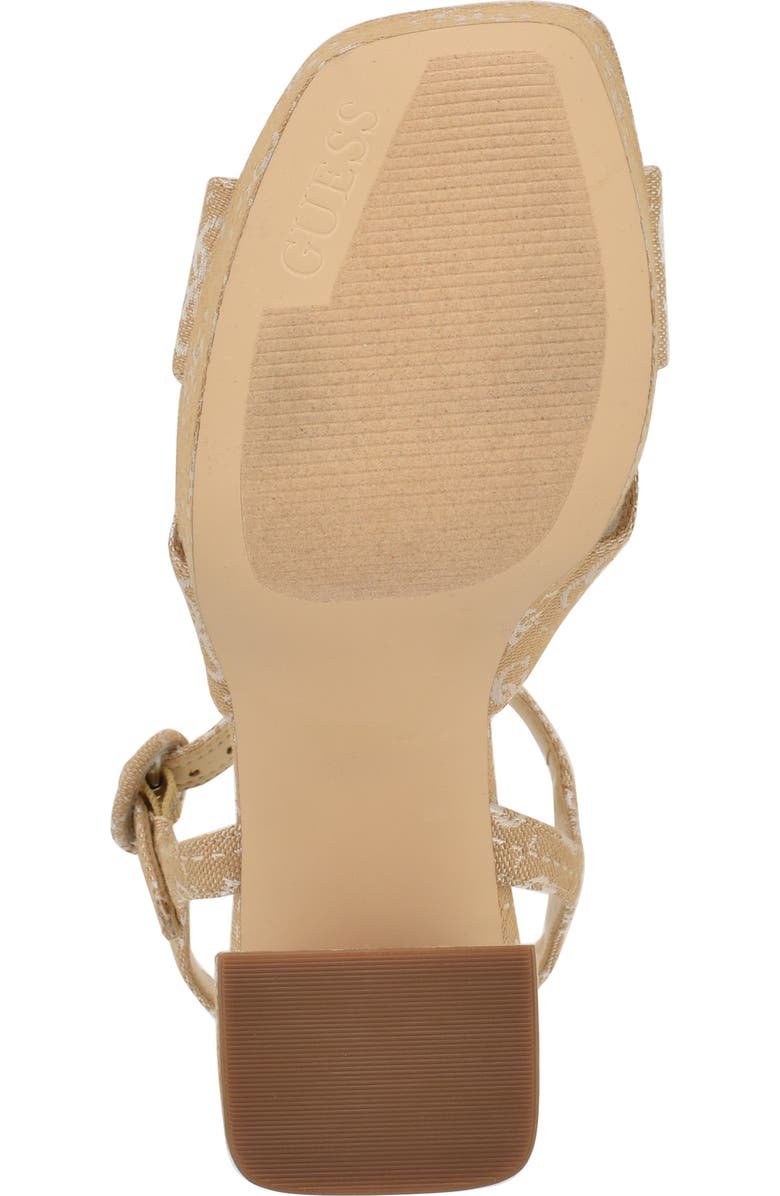 GUESS Vallenn Ankle Strap Platform Sandal, Alternate, color,