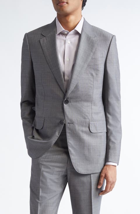 Plaid Centoventimila Wool Suit