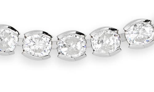 The Sis Kiss The Meg Tennis Bracelet In Silver