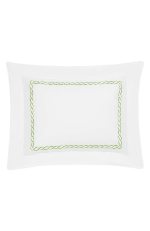 Matouk Classic Chain Cotton Percale Pillow Sham