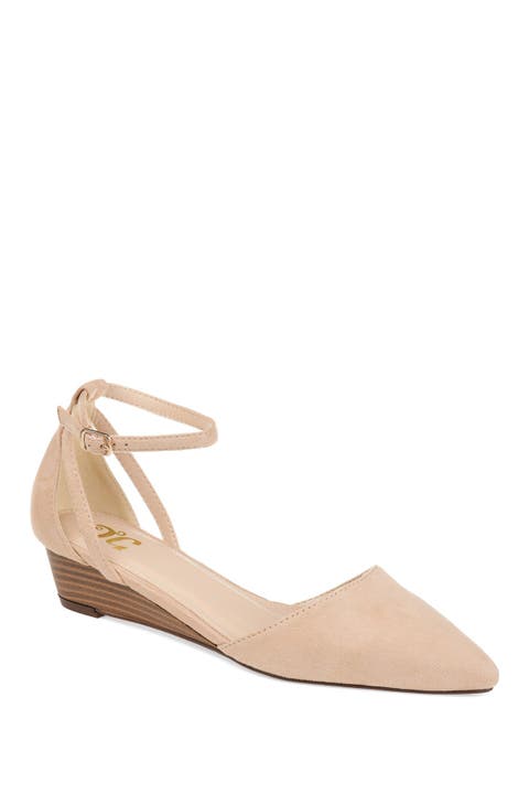 JOURNEE Arkie Sliver Wedge Pump (Women)