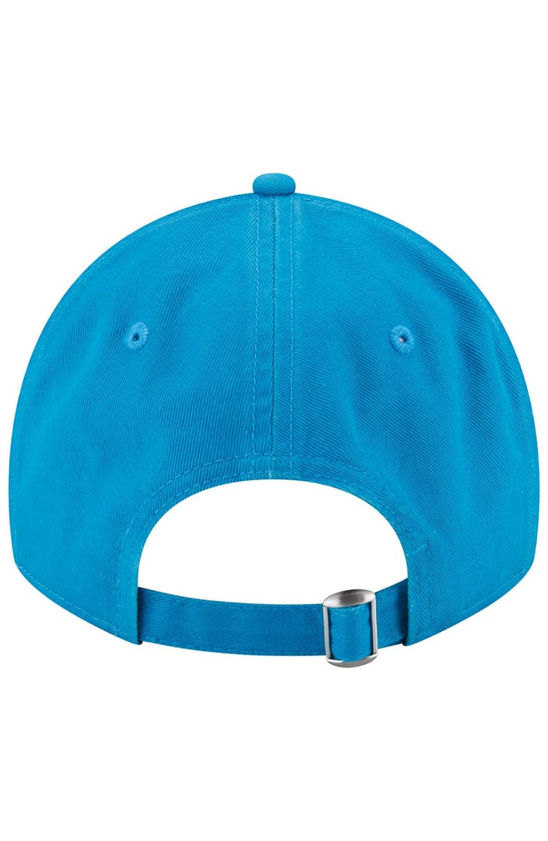 New Era Men's New Era Blue Carolina Panthers Distinct 9TWENTY Adjustable Hat, Alternate, color, Blue