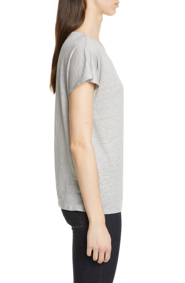 Nordstrom Signature Linen Tee, Alternate, color, 