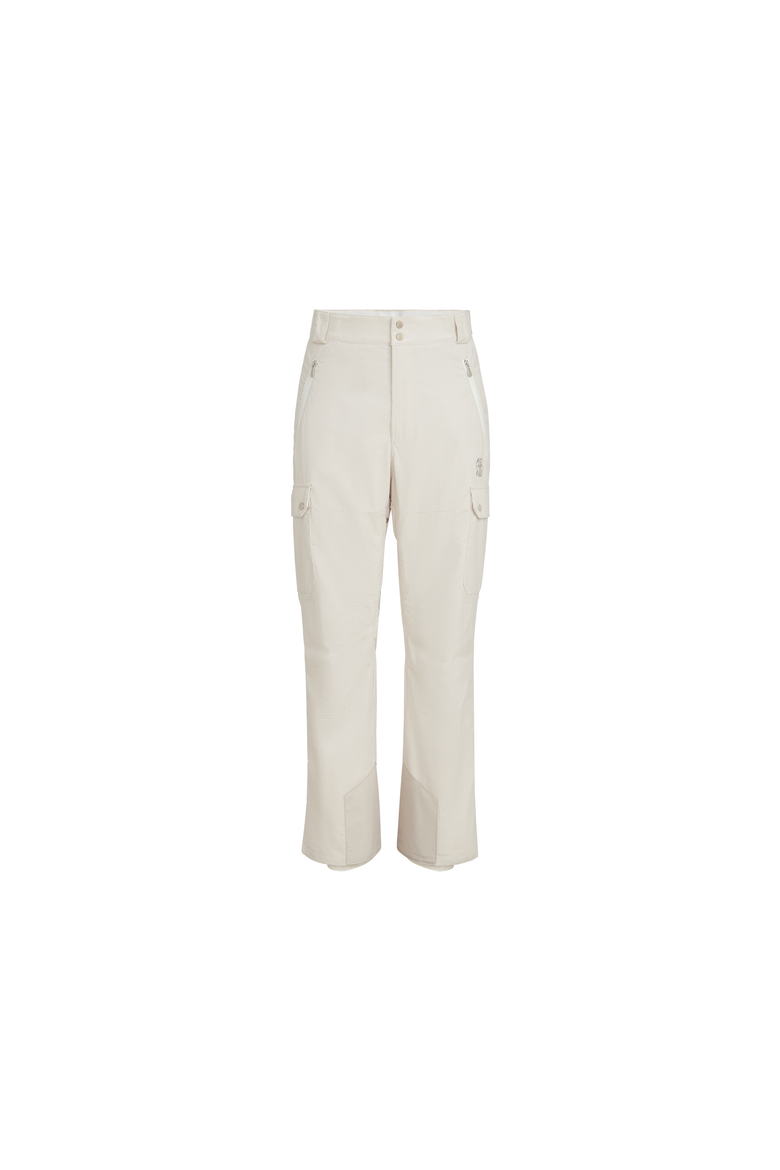 Bonded corduroy Mountain trousers with Thermore® padding, cargo pockets and logo, Alternate, color, White
