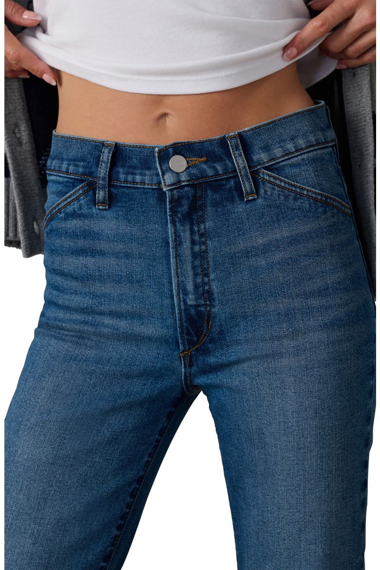 The Molly Slant Pocket High Waist Flare Jeans, Alternate, color, OPULENCE