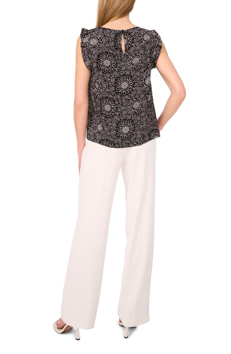 Halogen<sup>®</sup> Ruffle Cap Sleeve Top, Alternate, color,