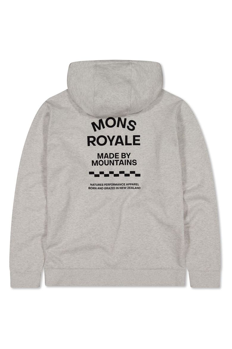 Inversion Merino Hoodie - Men's, Alternate, color, Light Grey Heather