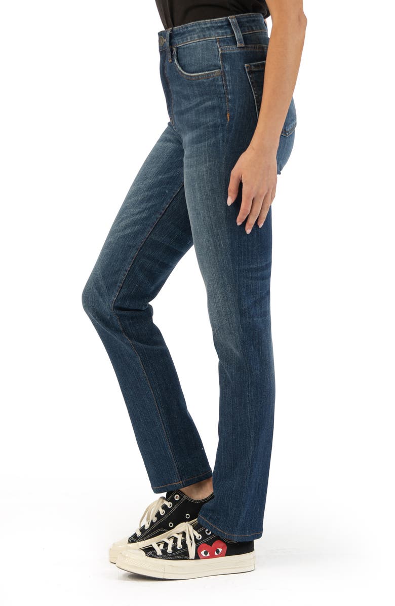 KUT from the Kloth Christine High Waist Straight Leg Jeans, Alternate, color, 