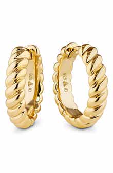 Rope Hoop Earrings