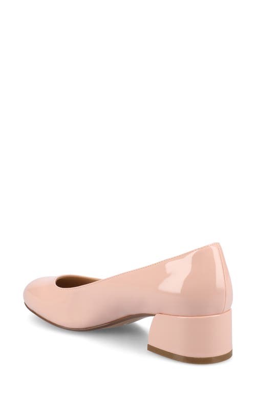 JOURNEE COLLECTION JOURNEE COLLECTION SAARII BLOCK HEEL PUMP 