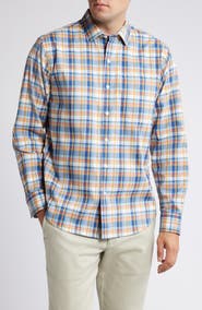 Tommy Bahama Sarasota Grenada Check Stretch Button-Up Shirt