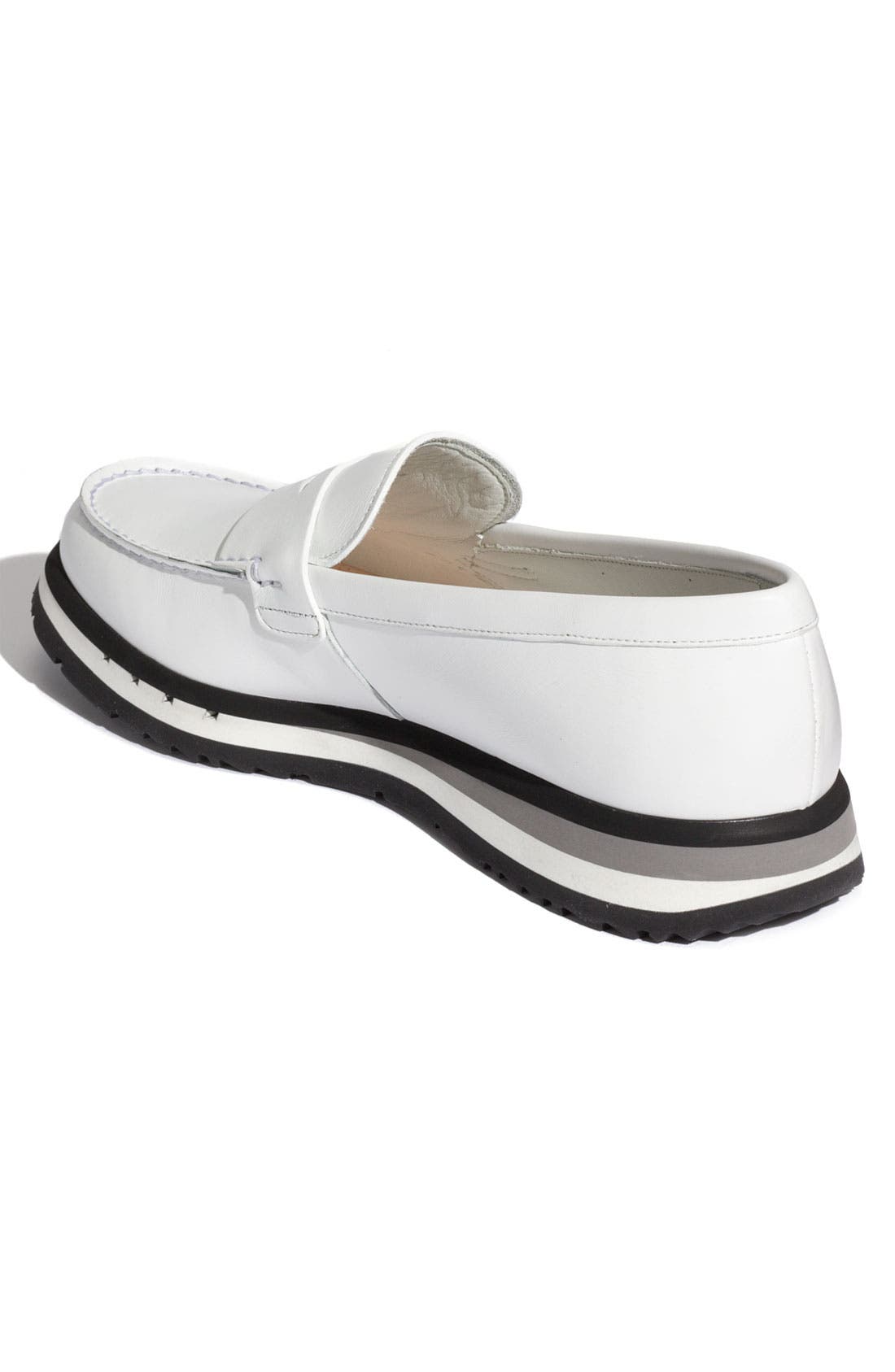 Prada Penny Loafer Slip-On, Alternate, color, 