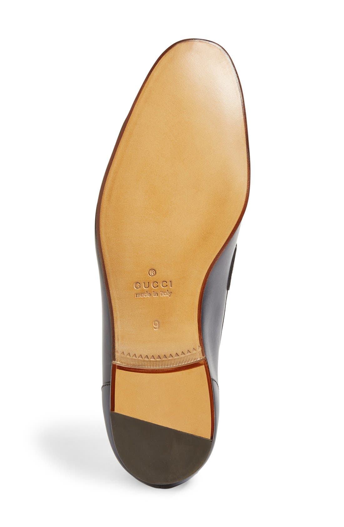 Мужские туфли Gucci Jordaan Horsebit Loafer — фото 7