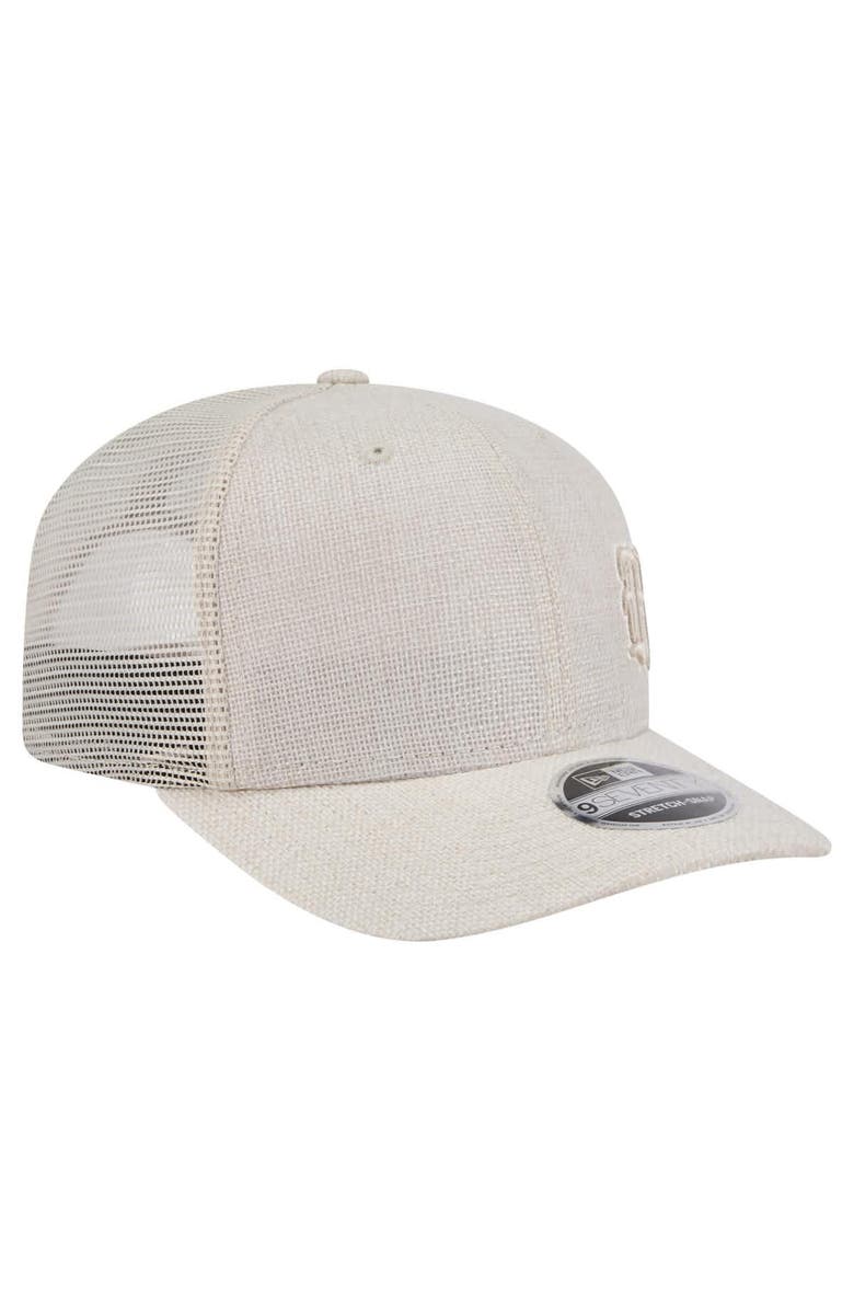 New Era Men's New Era Natural Houston Texans Flawless 9SEVENTY Stretch-Snap Hat, Alternate, color, 