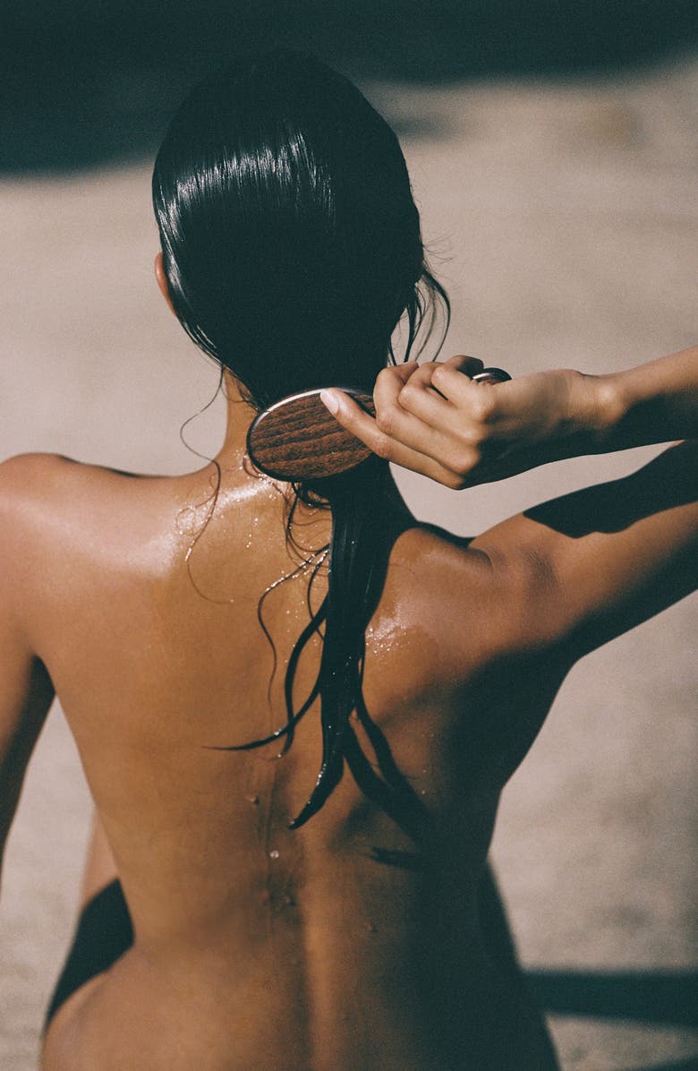 BUR BUR The Mermaid Mini Hair Brush - Detangling, Alternate, color, 