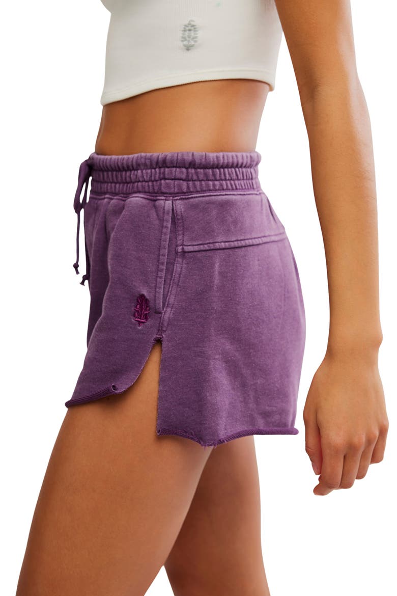 FP Movement Knockout Drawstring Shorts, Alternate, color, BLACKBERRY