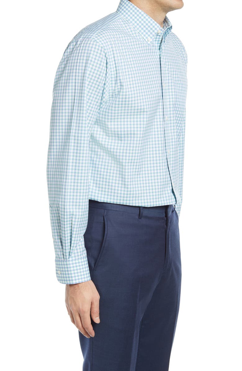 NORDSTROM MEN'S SHOP NORDSTROM MENS SHOP Gingham Print Dress Shirt, Alternate, color, 