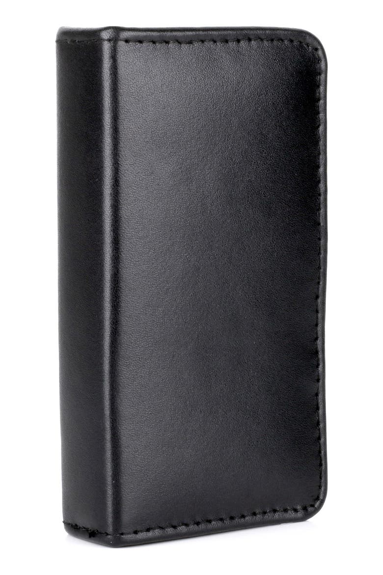 Dopp® 8-Piece Genuine Leather Manicure Set, Alternate, color, BLACK