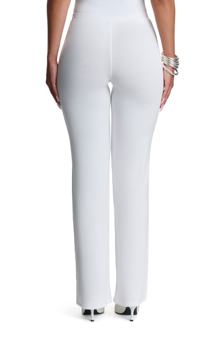 Naked Wardrobe Straight Leg Pants, Alternate, color, White