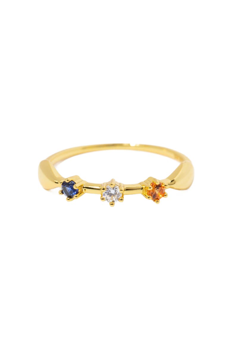 Elena Sapphire Accent Ring, Main, color, Multicolor Sapphires