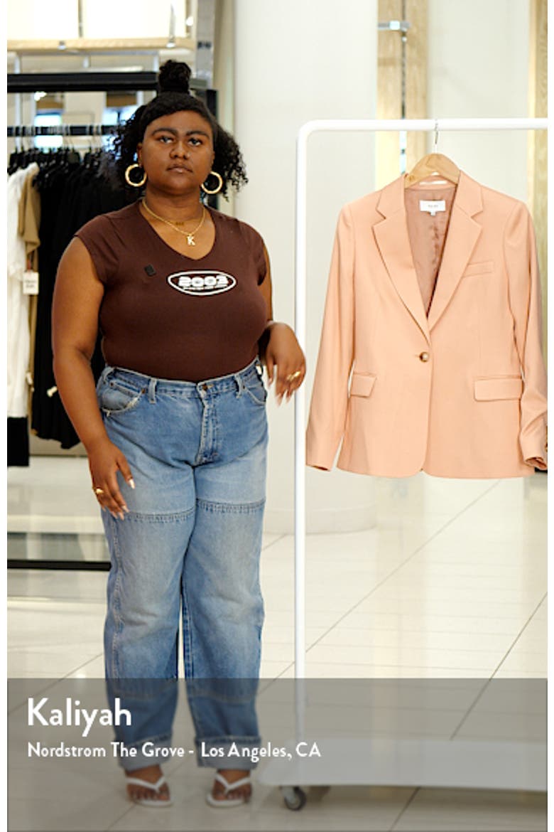 Coco One-Button Blazer video