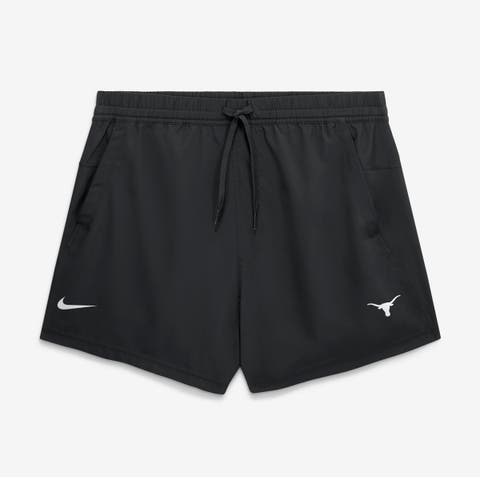 Men's Nike Black Texas Longhorns Primary Logo Form Shorts