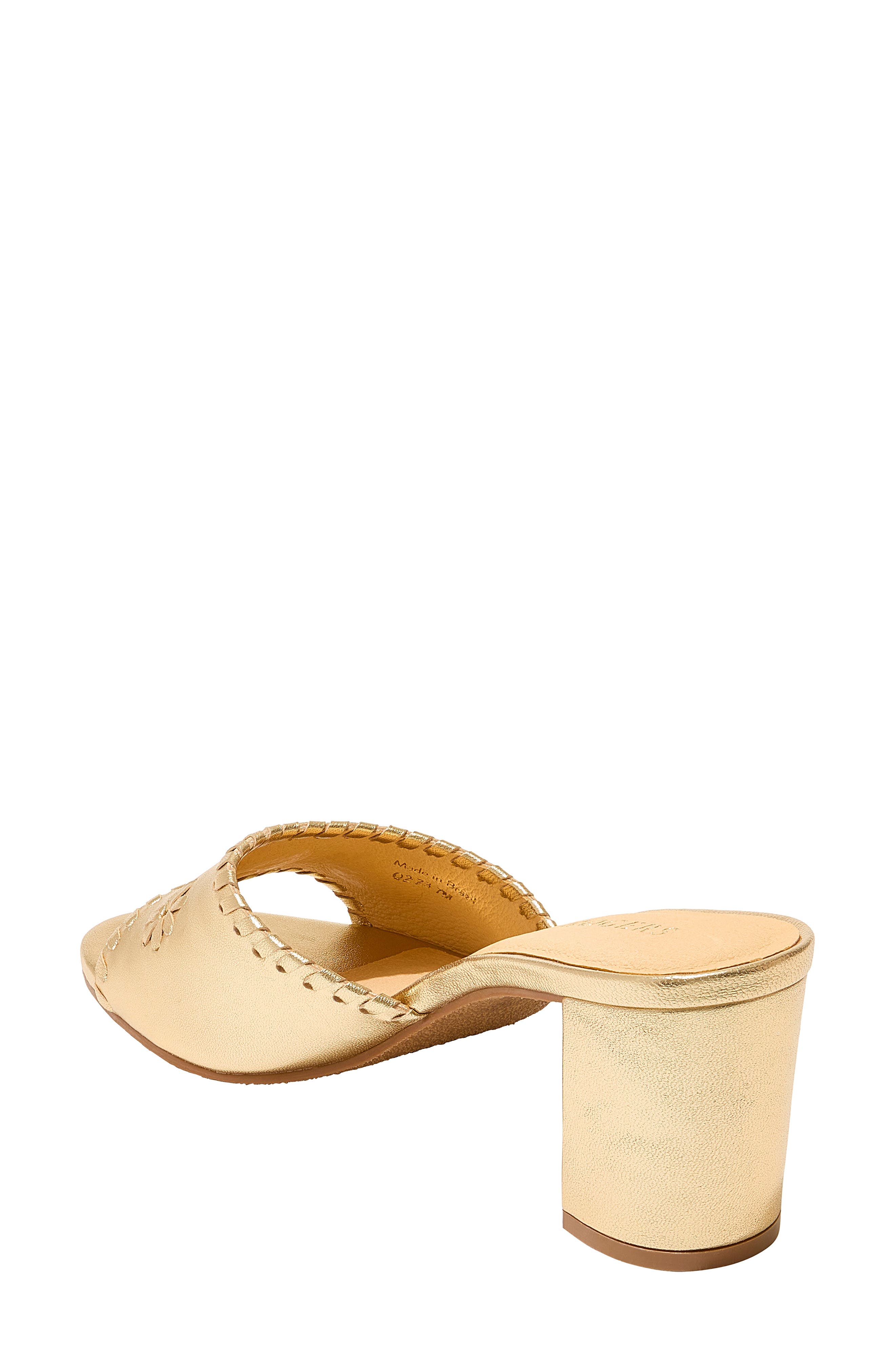 Jack Rogers Wells Block Heel Slide Sandal, Alternate, color, 