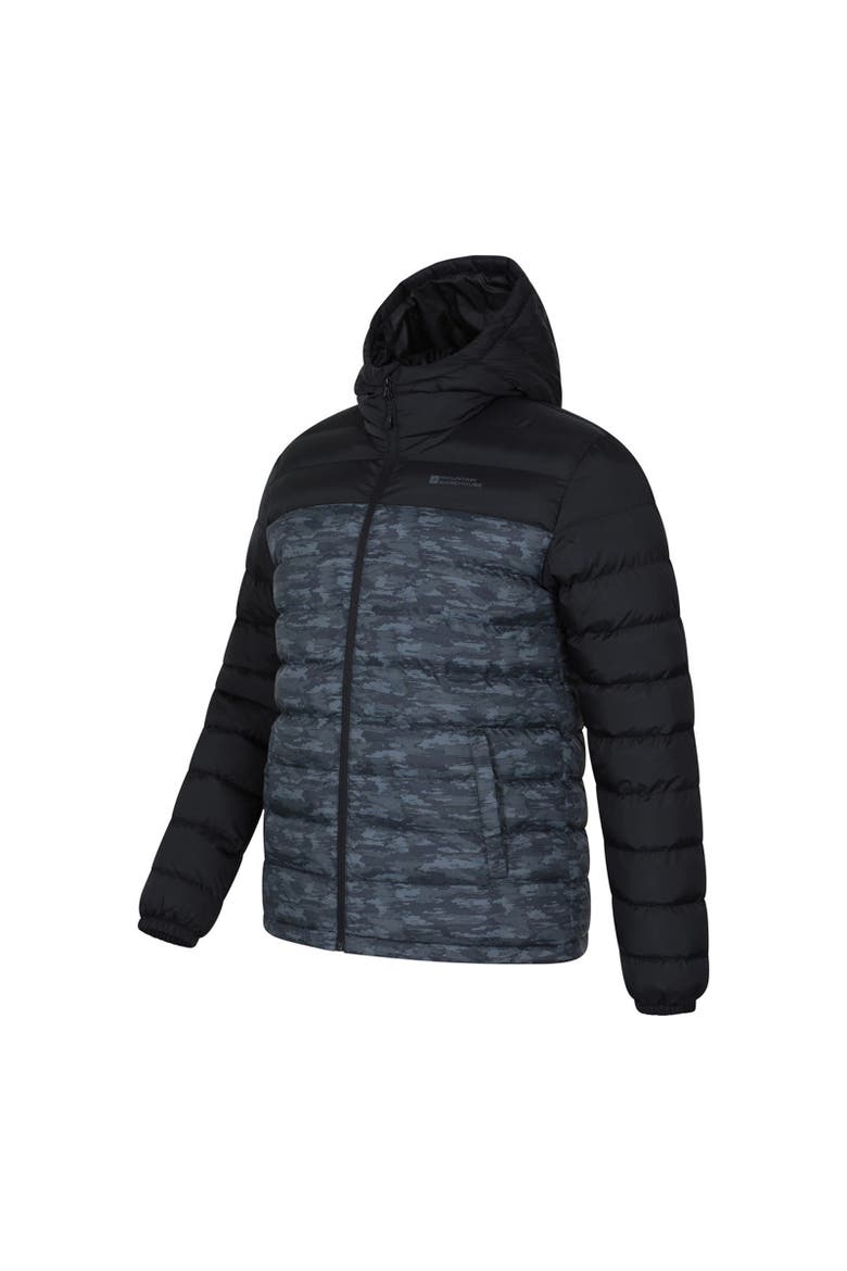 Seasons II Camo Padded Jacket, Alternate, color, Monochrome