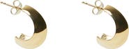 ARGENTO VIVO Knife Edge Hoop Earrings