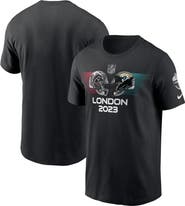 Nike Men's Nike Black Atlanta Falcons vs. Jacksonville Jaguars 2023 London Game Essential T-Shirt