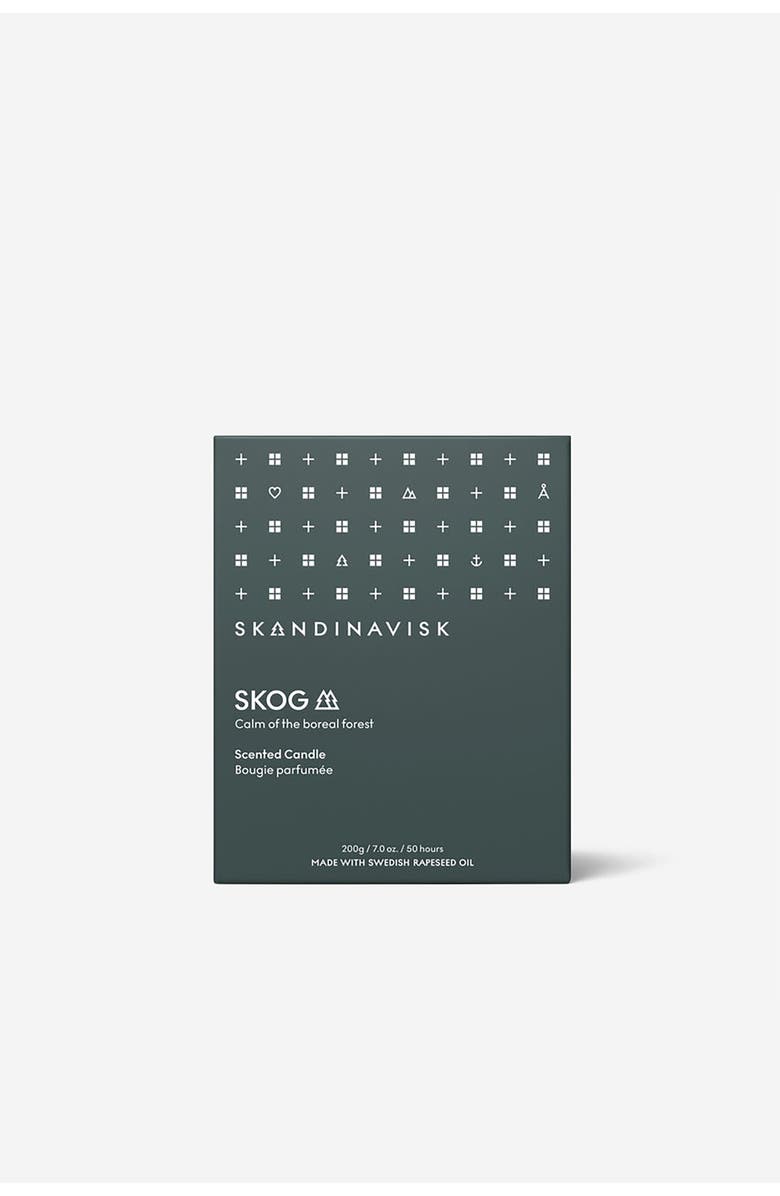 SKANDINAVISK SKOG Scented Candle 200g, Alternate, color, Green