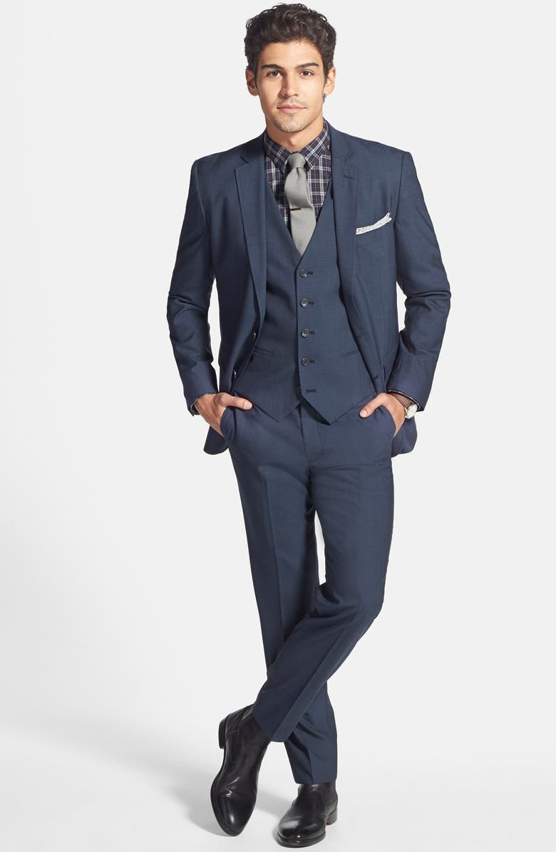 The Tie Bar Matte Metal Tie Bar, Alternate, color, 