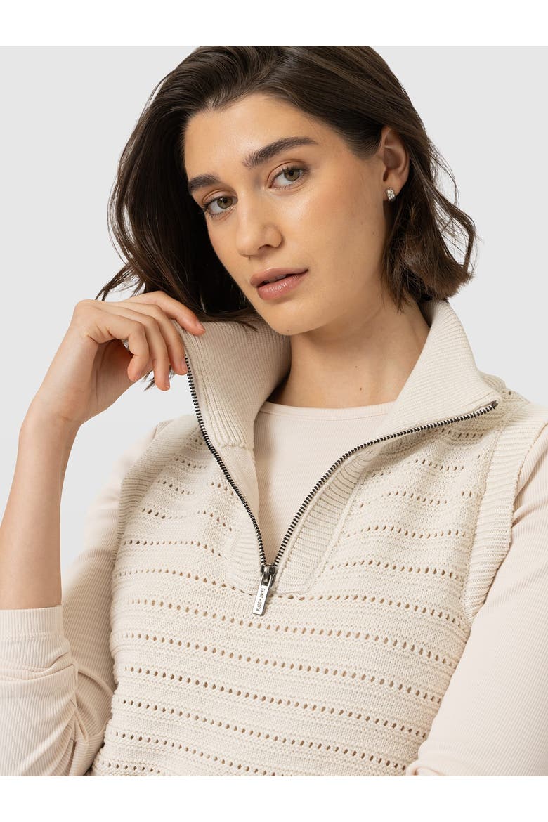Ester Sleeveless Knit, Alternate, color, Cream
