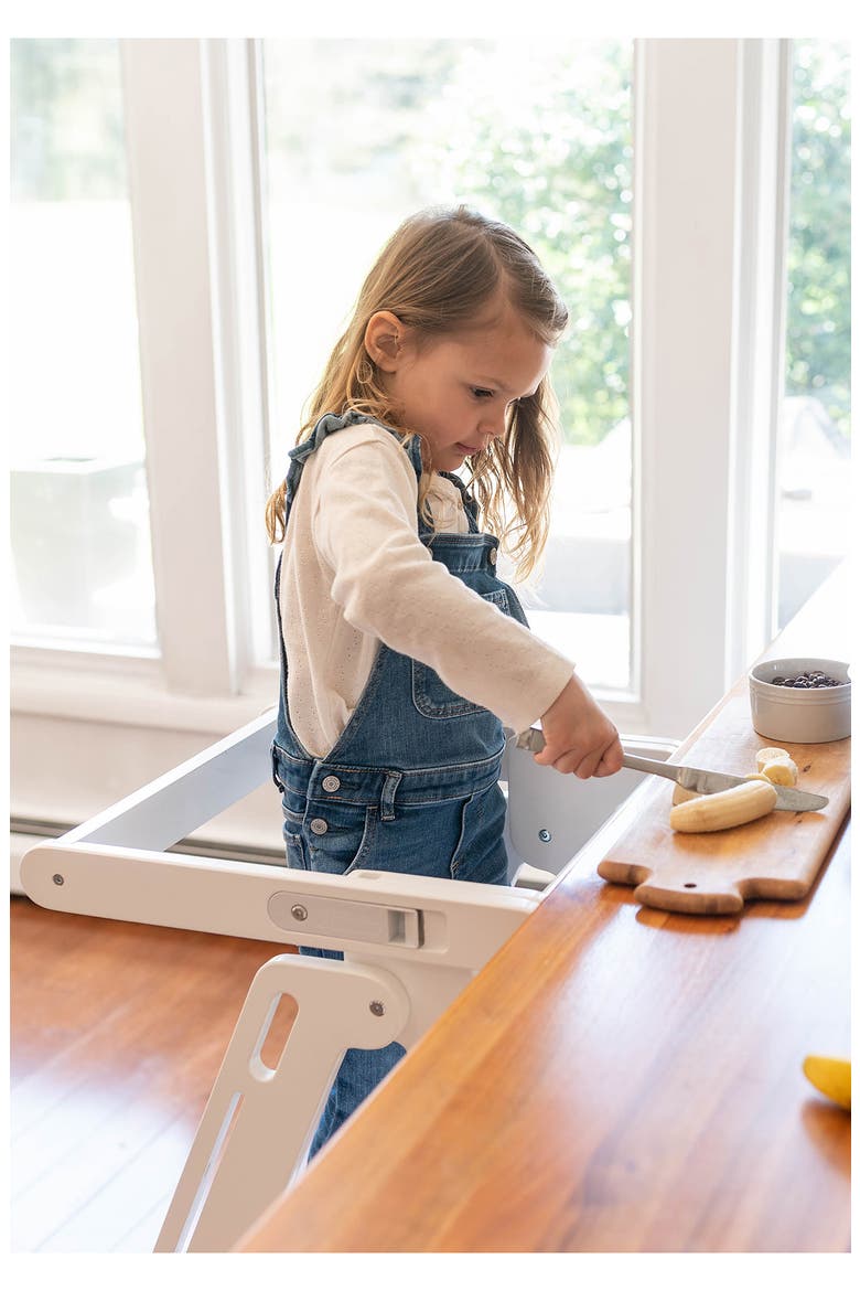 Learn 'N Fold Learning Tower® Toddler Step Stool, Alternate, color, SOFT WHITE