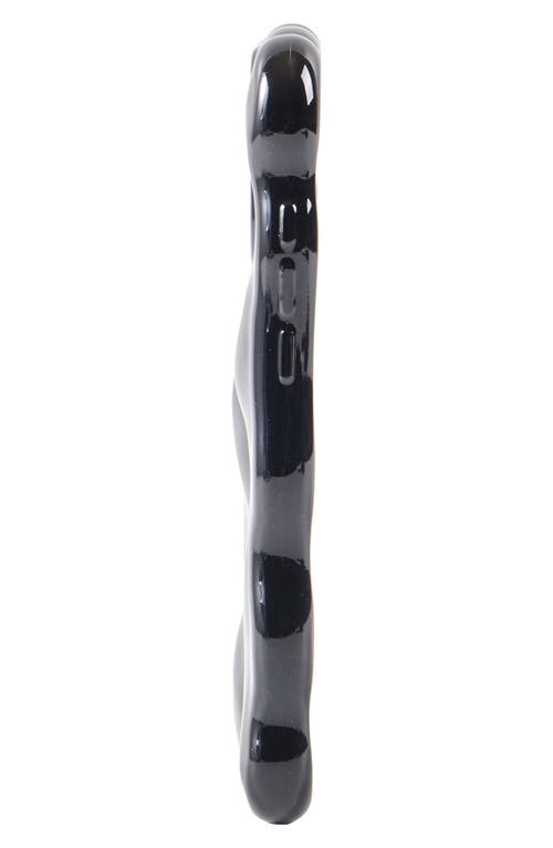 Auramma Glossy Black Bubbles Iphone 16 Pro Case In Black
