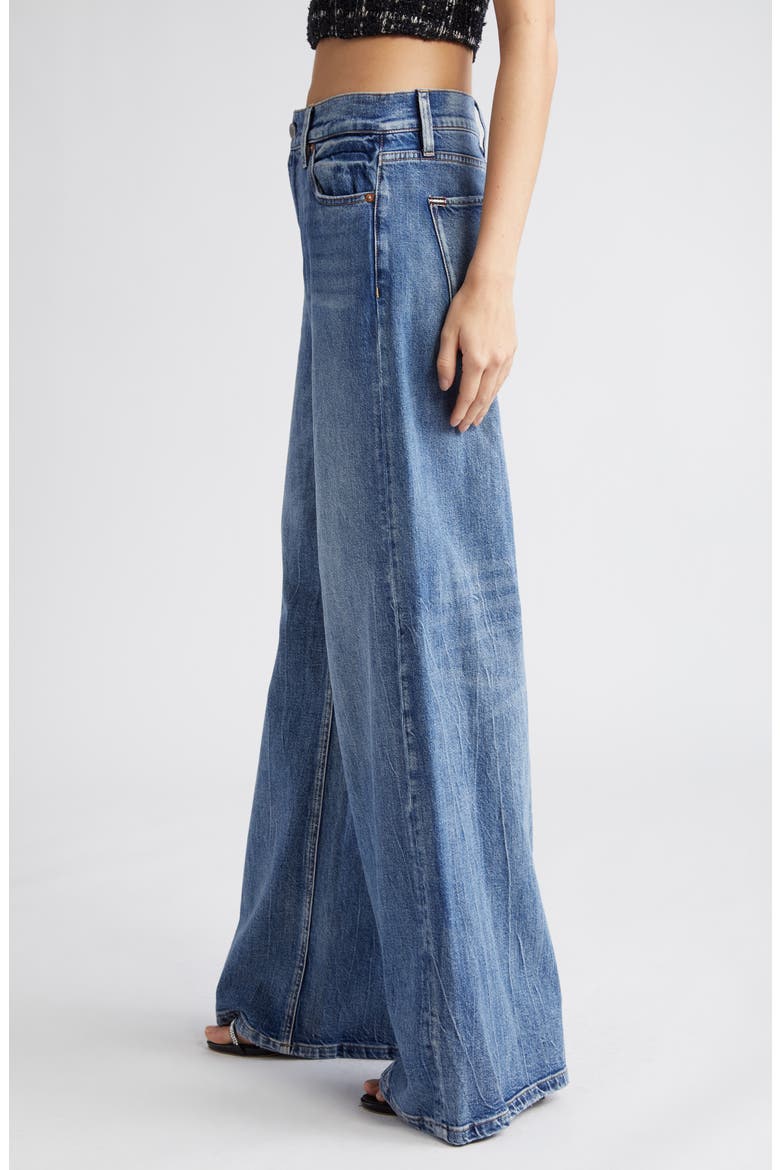 Trish Mid Waist Baggy Jeans, Alternate, color, BROOKLYN BLUE