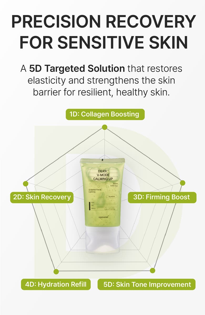 Oganacell Derx<sup>™</sup> V-Mode Calming Up Gua Sha Moisture Cream, Alternate, color,