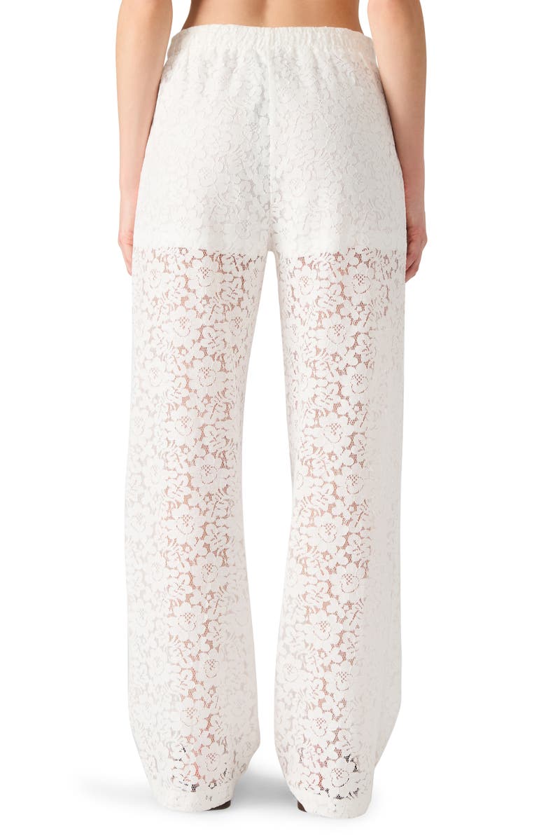 Steve Madden Venetia Lace Wide Leg Pants, Alternate, color, Antique