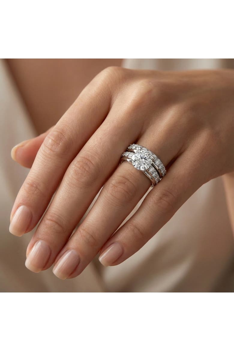 Certified 2 1/2Ct Diamond Engagement Wedding Ring Set 1, Alternate, color, 14k Rose Gold