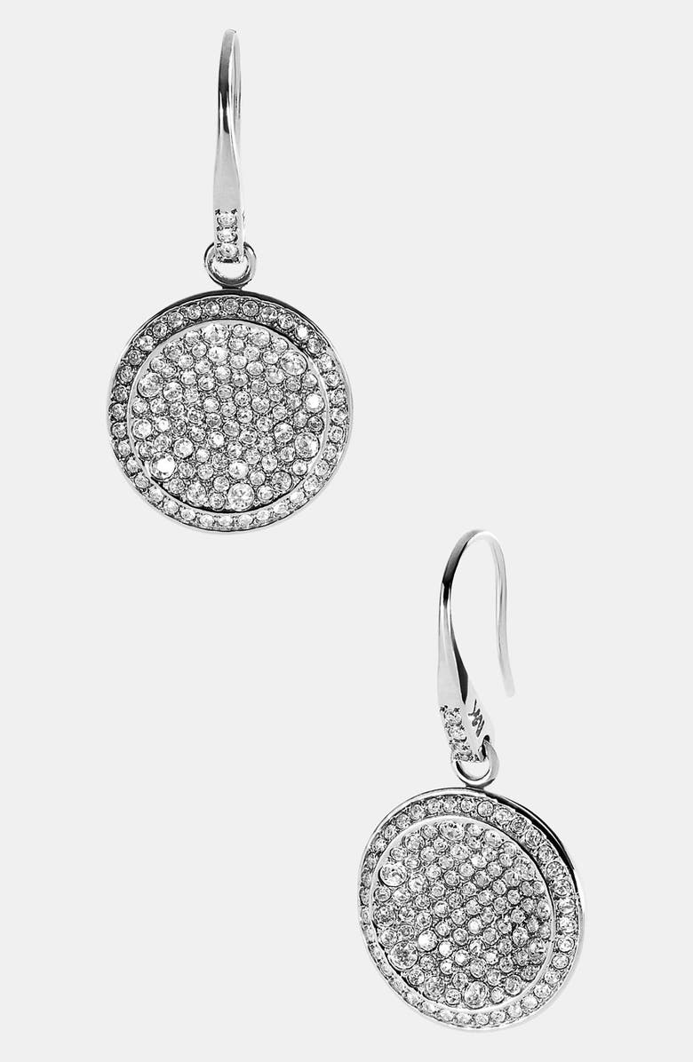 MICHAEL Michael Kors Michael Kors 'Brilliance' Drop Earrings, Main, color, 