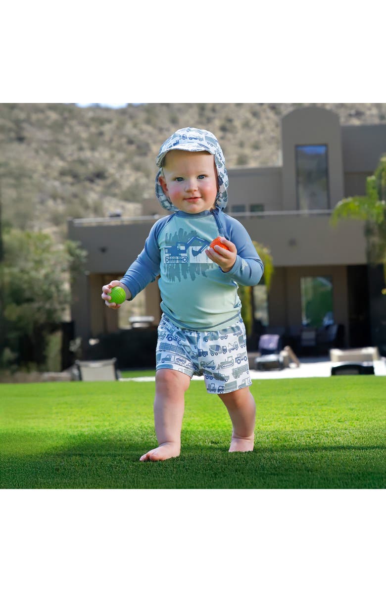 UV Skinz Swim Shorties, Alternate, color, Rumble Roads