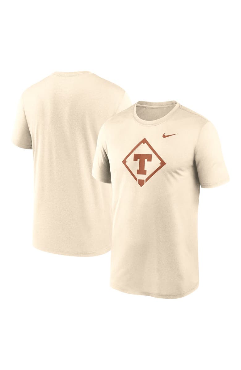 Nike Men's Nike Cream Texas Longhorns Legend Baseball Icon Performance T-Shirt, Main, color, 