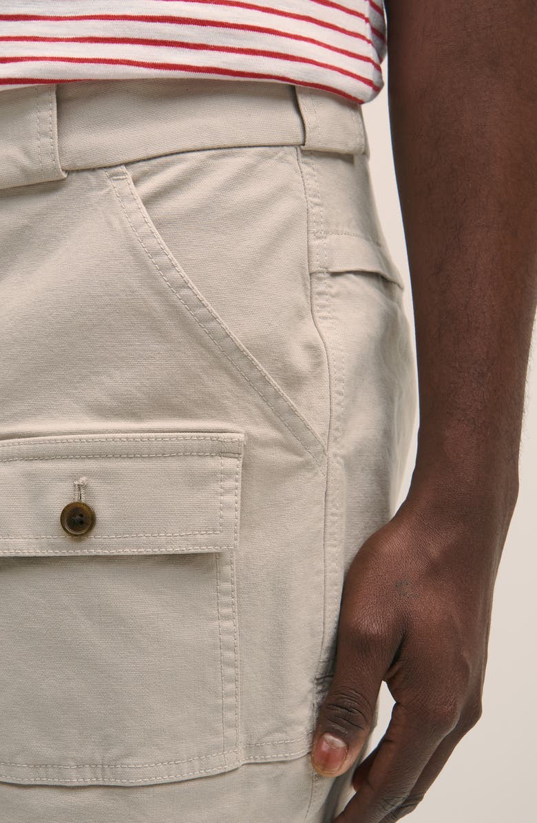 Brooks Brothers Camp Cotton Cargo Shorts, Alternate, color, 