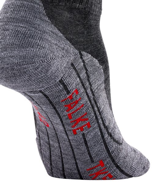 Falke Tk5 Wander Short Hiking Socks In Black